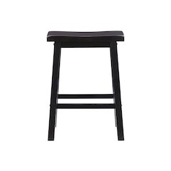 Antique Black with Sand Through Terra Cotta Counter Stool