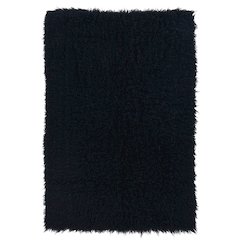 New Flokati 1400grams Black 2.4 x 4.3, Rug