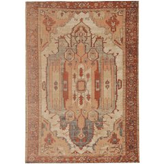 Great Zero Garron Ivory & Rust 5x7.6, Rug