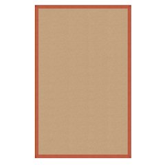 Athena Sisal & Burnt Orange 8.9x12, Rug