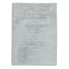 Maven Faux Rabbit Pastel Blue 8x10, Rug