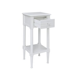 Seaboard End Table White