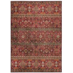 Washable Neil Garnet/Ivory 3x5, Rug