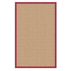Athena Sisal & Red 9.10x13, Rug