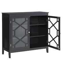 Fetti Black Large Cabinet