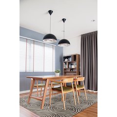 Outdoor Washable Ocoee Ivory & Brown 7' X 9', Rug