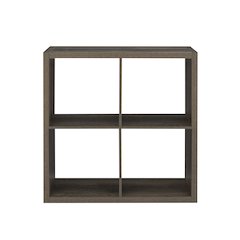 Galli 4 Cubby Storage Cabinet Grey