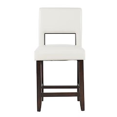 Vega Counter Stool White 24