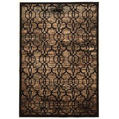 Platinum IronGate Brown & Beige 8x11, Rug