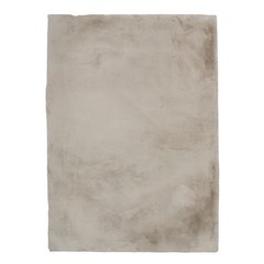 Maven Faux Rabbit Pale Grey 3x5, Rug