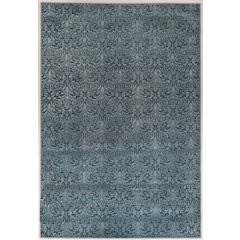 Evolution Damask Blue 5x7.6, Rug
