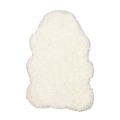 Faux Lamb Skin Ivory 3.6x5.6, Rug