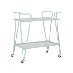 Mint Mid-Century Bar Cart