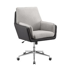 Mabry Swivel Chair Black Grey