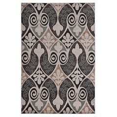 Milan Bilson Black & Turquoise 8x10.4, Rug