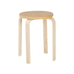 17 Inches Bentwood Stool - Natural Set Of 4