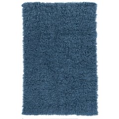 New Flokati 1400gram Denim Blue  5x8, Rug