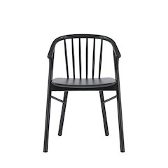 Delmot Chair Black