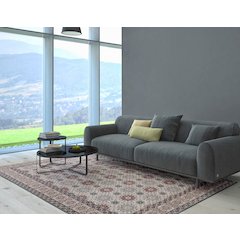 EmeraldCharlotte Ivory&Raspberry 6.7x9.7, Rug