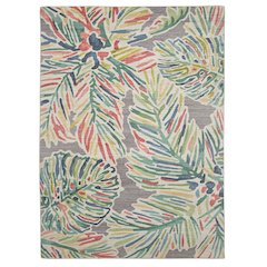 Outdoor Washable Tampa Grey & Green 3' X 5', Rug
