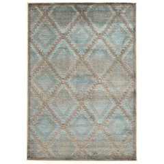 Platinum SantaFe Blue & Black 5x7.6, Rug