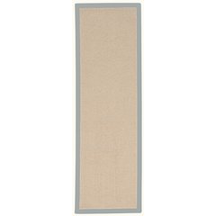 Athena Natural & Ice Blue 2.6x8, Rug
