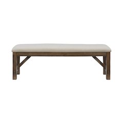 Turino Rustic Umber Bench