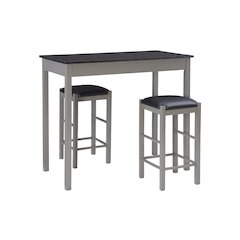 Lancer Tavern Set Grey Faux Marble