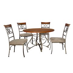 Hamilton 5pc Stationary Dining Set