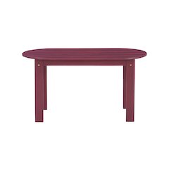Adirondack Red Coffee Table
