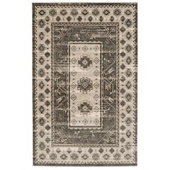 Vintage Buharra Grey & Charcoal 9x12, Rug