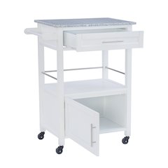 Mitchell Kitchen Cart With Granite Top