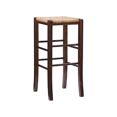 Gianna Backless Barstool Walnut Set Of 2