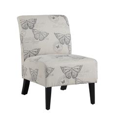 Linen Butterfly Lily Chair