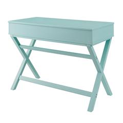 Peggy Lift Top Desk, Turquoise