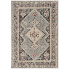 Great Zero Marle Ivory & Blue 8x10, Rug