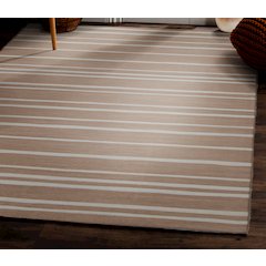 Outdoor Washable Weston Tan & Ivory 5' X7', Rug