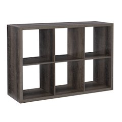 Galli 6 Cubby Storage Cabinet Grey