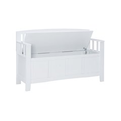Cynthia Storage Bench White
