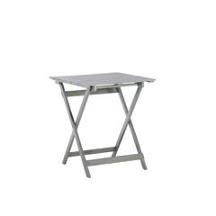 Rockport Gray Three Piece Square Table Set