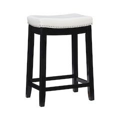 Claridge White Pu Counter Stool