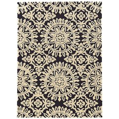 Trio Melinda Navy & Ivory 5ftx7, Rug