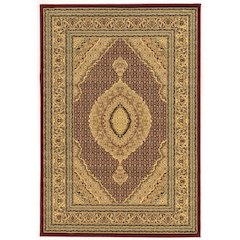 Persian Treasures Mahi Tabriz Red 8' Round Rug