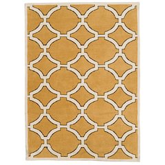 Geo Kelli Goldenrod & Ivory 8x10, Rug