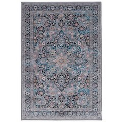 Emerald Grenier Grey & Teal 2.2x3.2, Rug