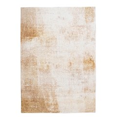 Motif Printed Faux Rabbit Simone Ivory Beige 3x5, Rug