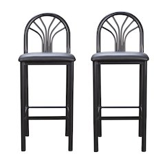 Thayer Barstool Black Set Of 2