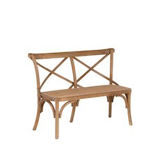 Conelly Bentwood Bench Brown