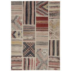 Great Zero Giles Ivory & Blue 5x7.6, Rug