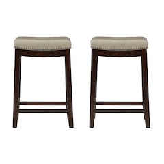 Claridge 2 Pk Beige Counter Stool